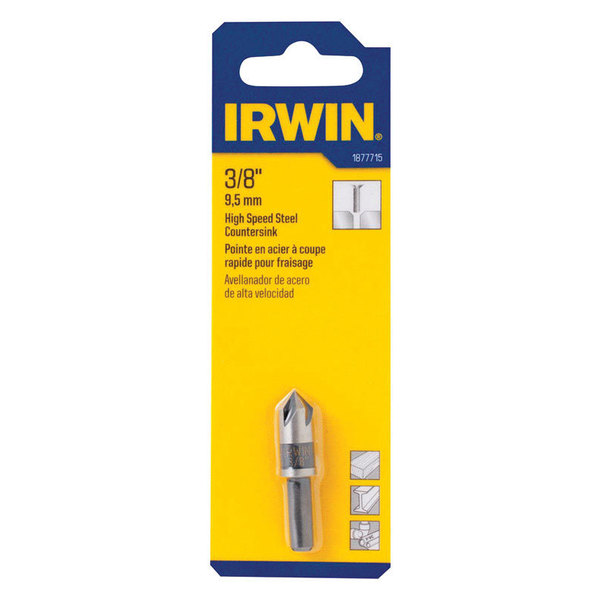 Irwin COUNTERSINK HSS 3/8""IRWN 1877715